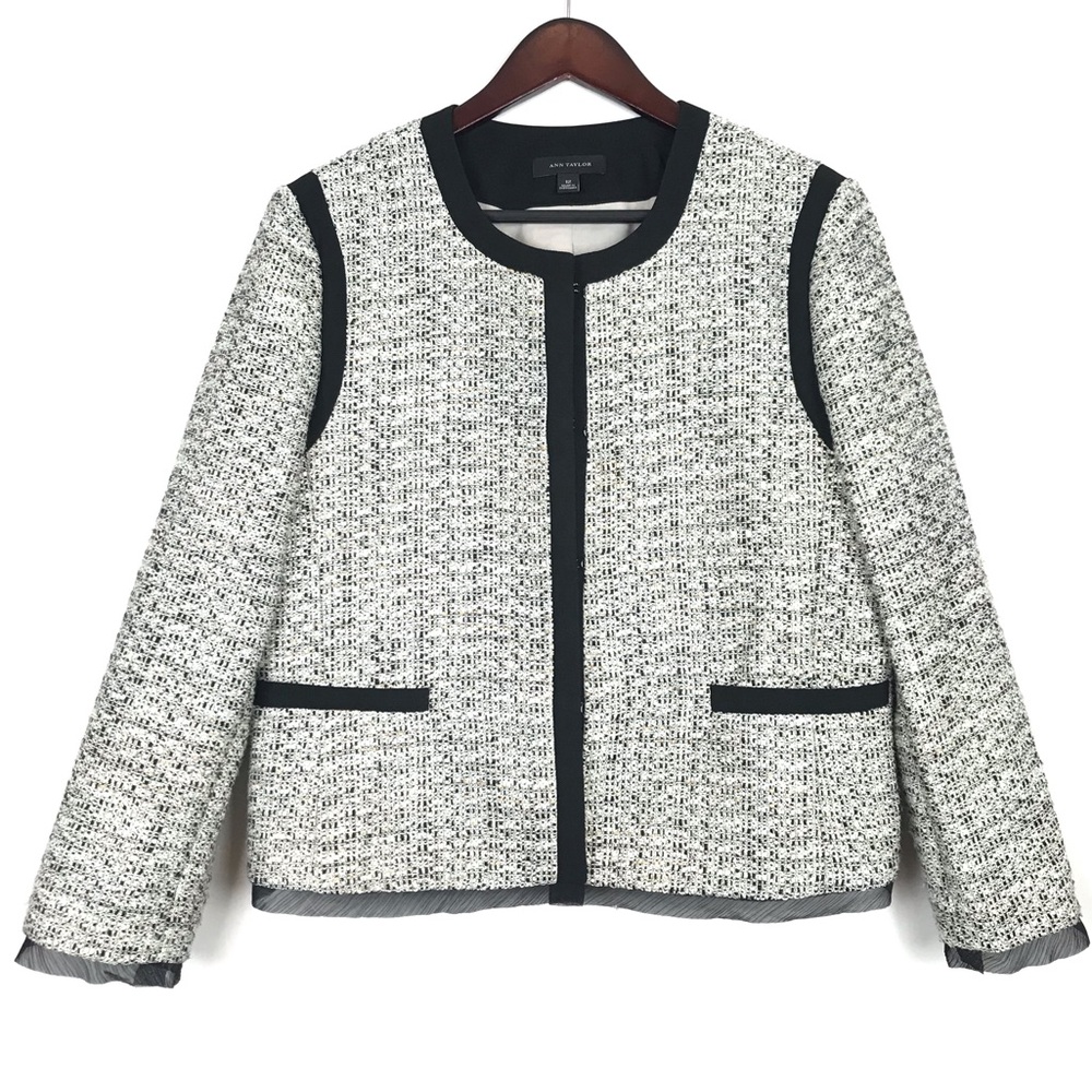 Ann Taylor Tweed Jacket Women’s size 12